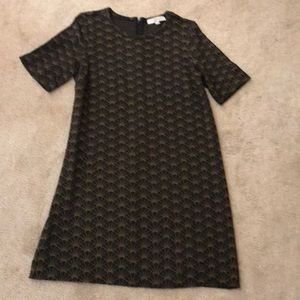 Shift dress! Retro print!